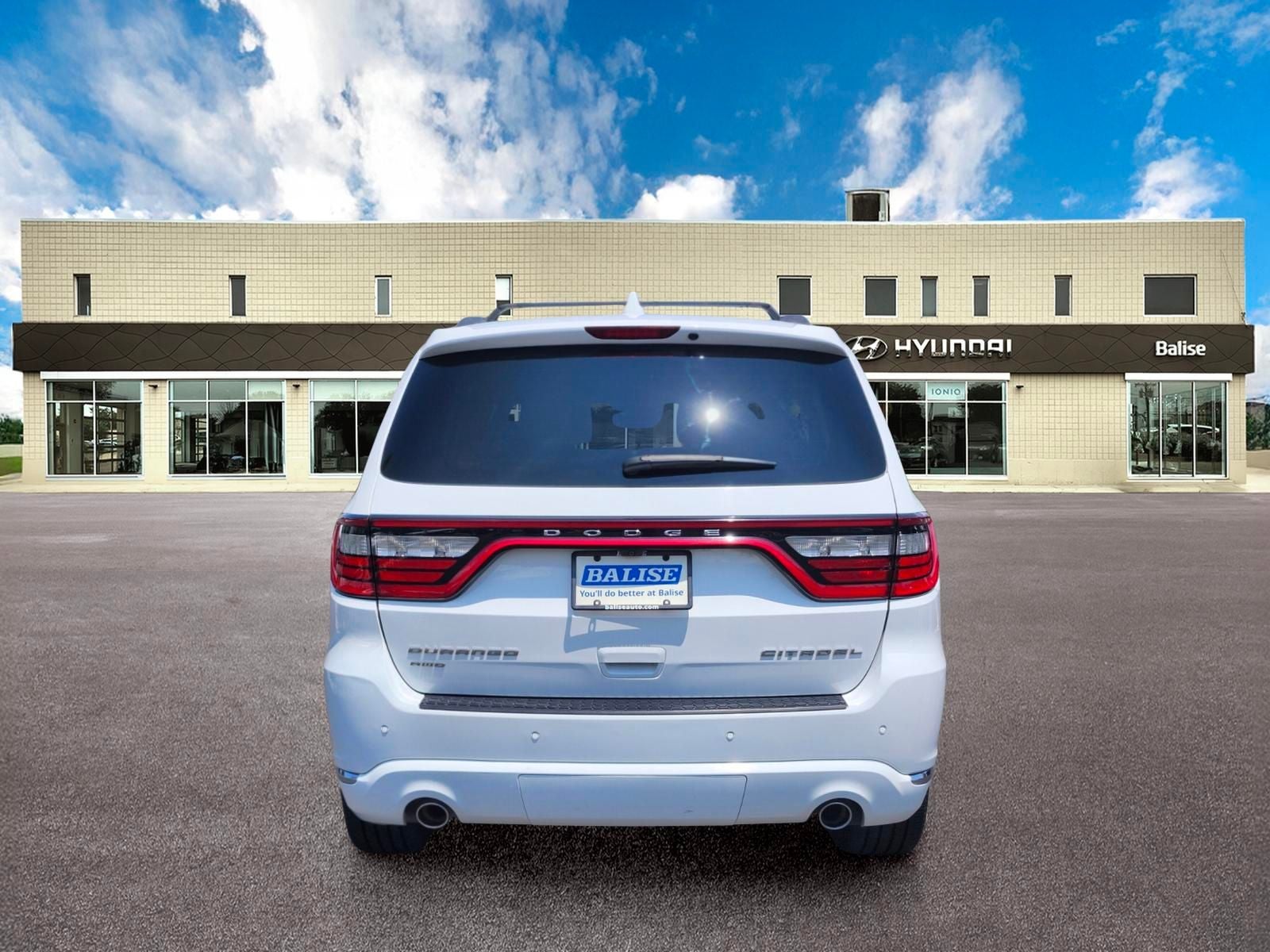 2017 Dodge Durango — interior view