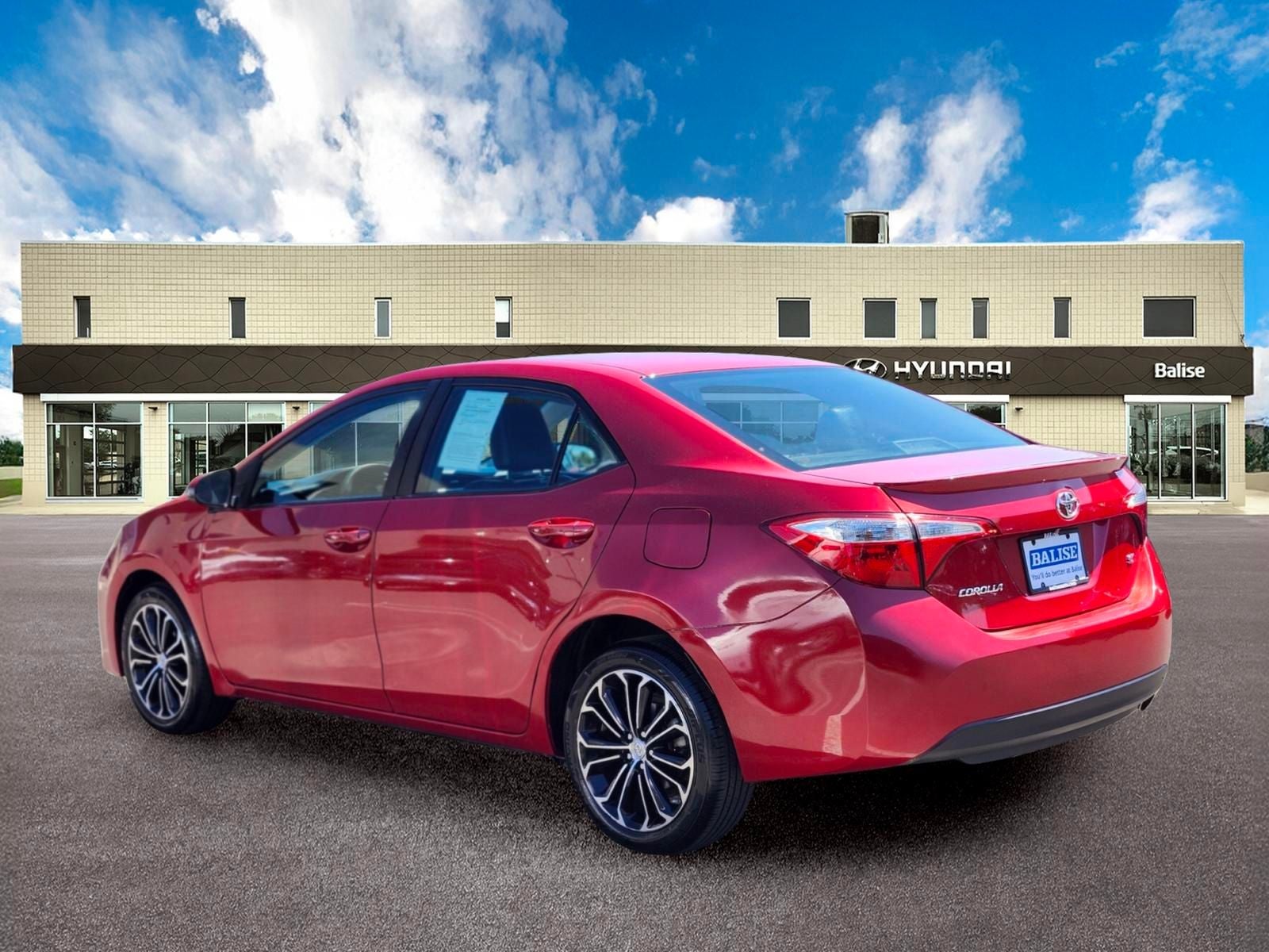 2016 Toyota Corolla — interior view