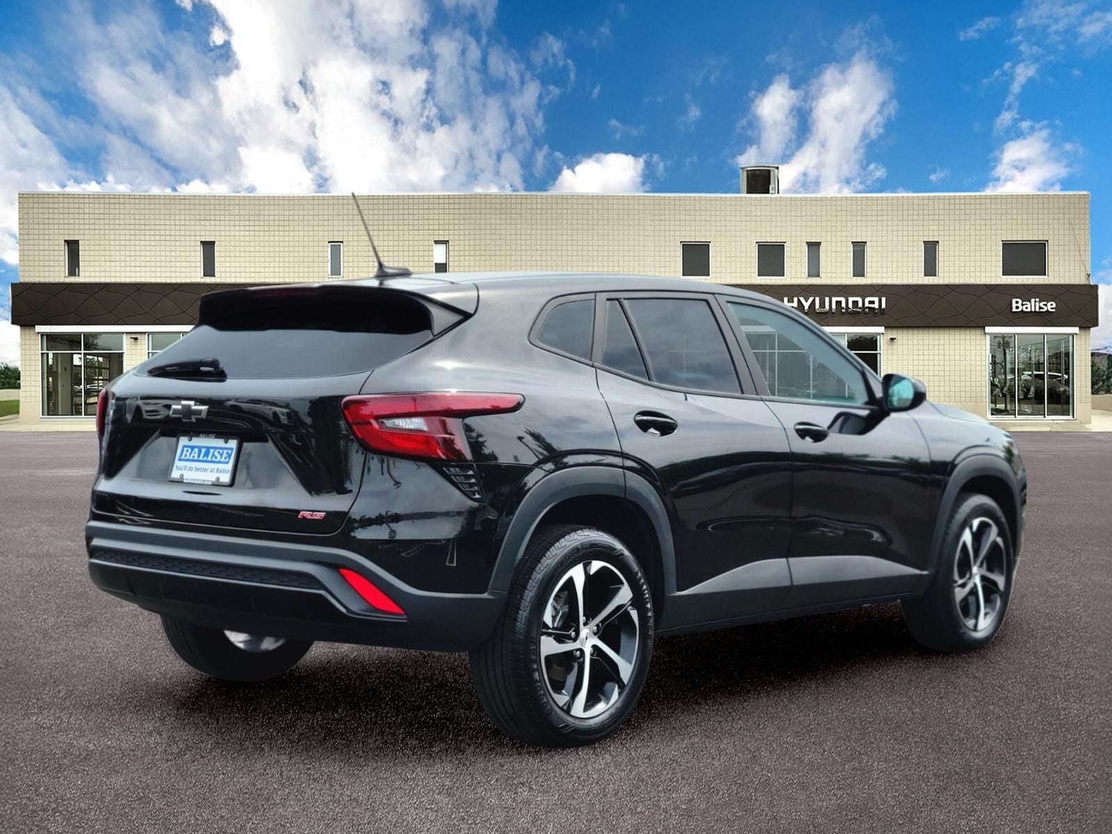 2024 Chevrolet Trax — rear three-quarter view