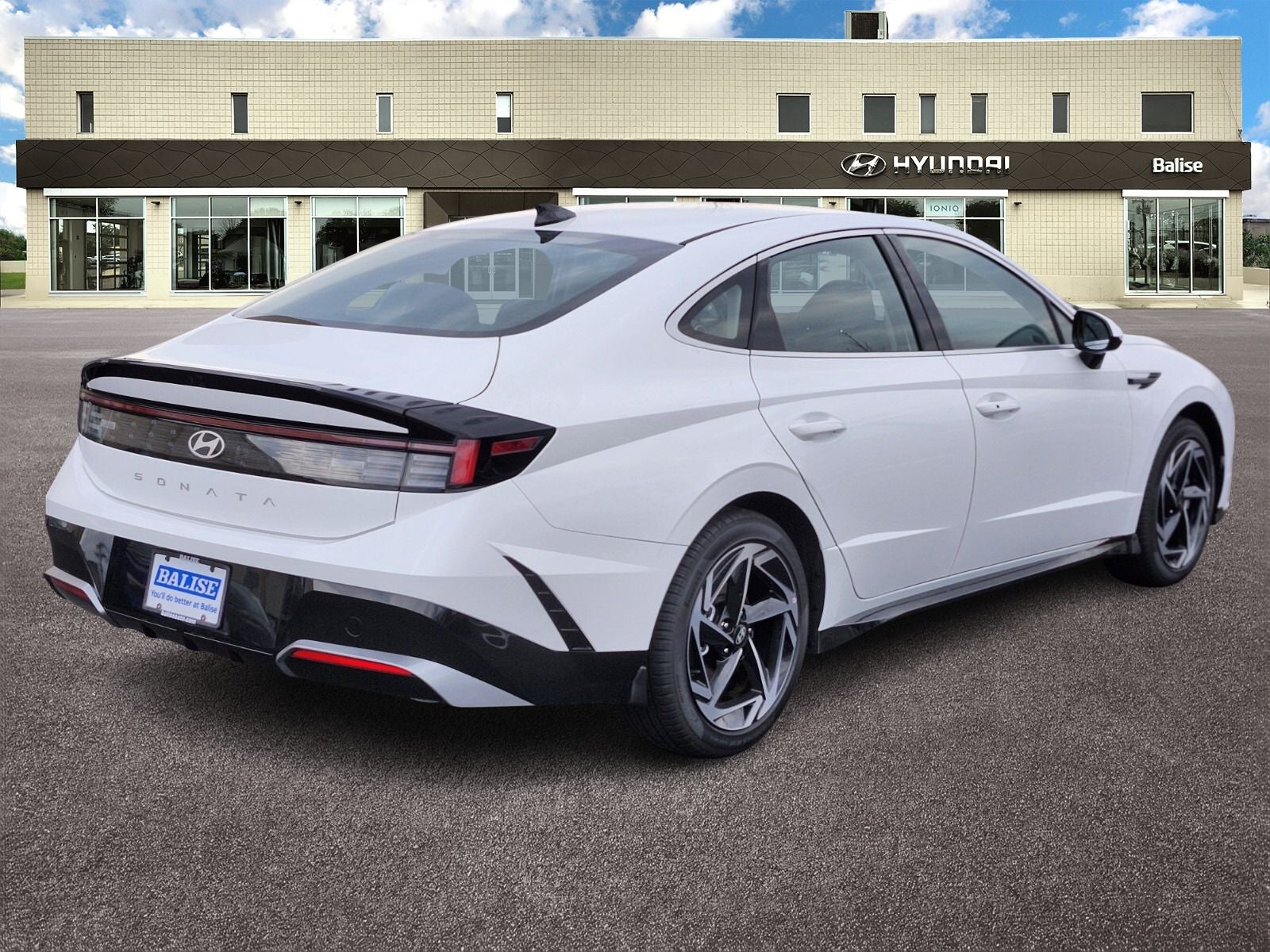 2026 Hyundai SONATA — rear three-quarter view