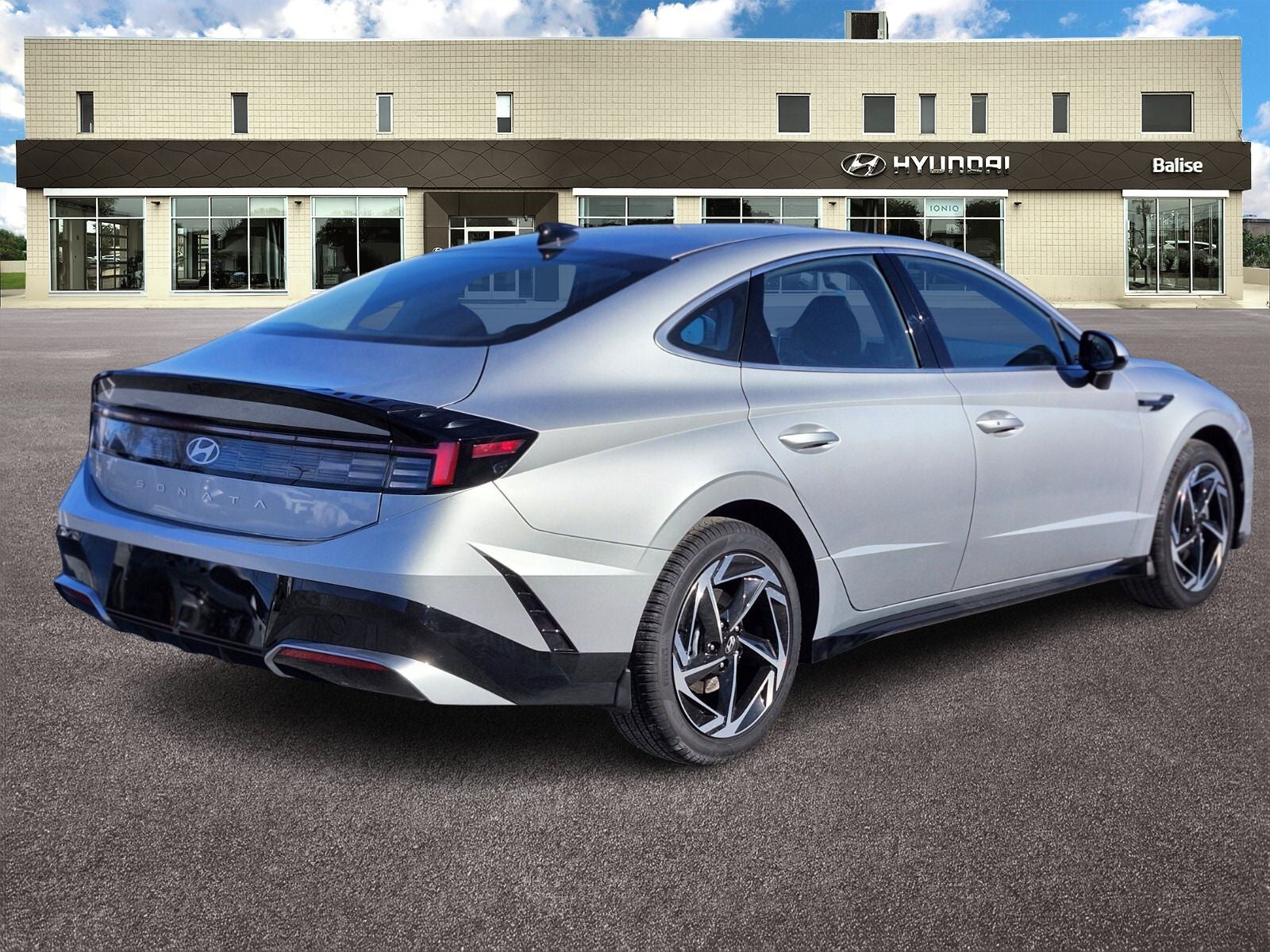 2026 Hyundai SONATA — rear three-quarter view